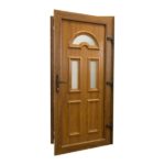 drzwi wejsciowe d06 zloty dab otwarte