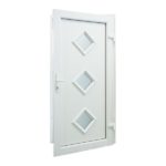 drzwi wejsciowe d11 biale otwarte